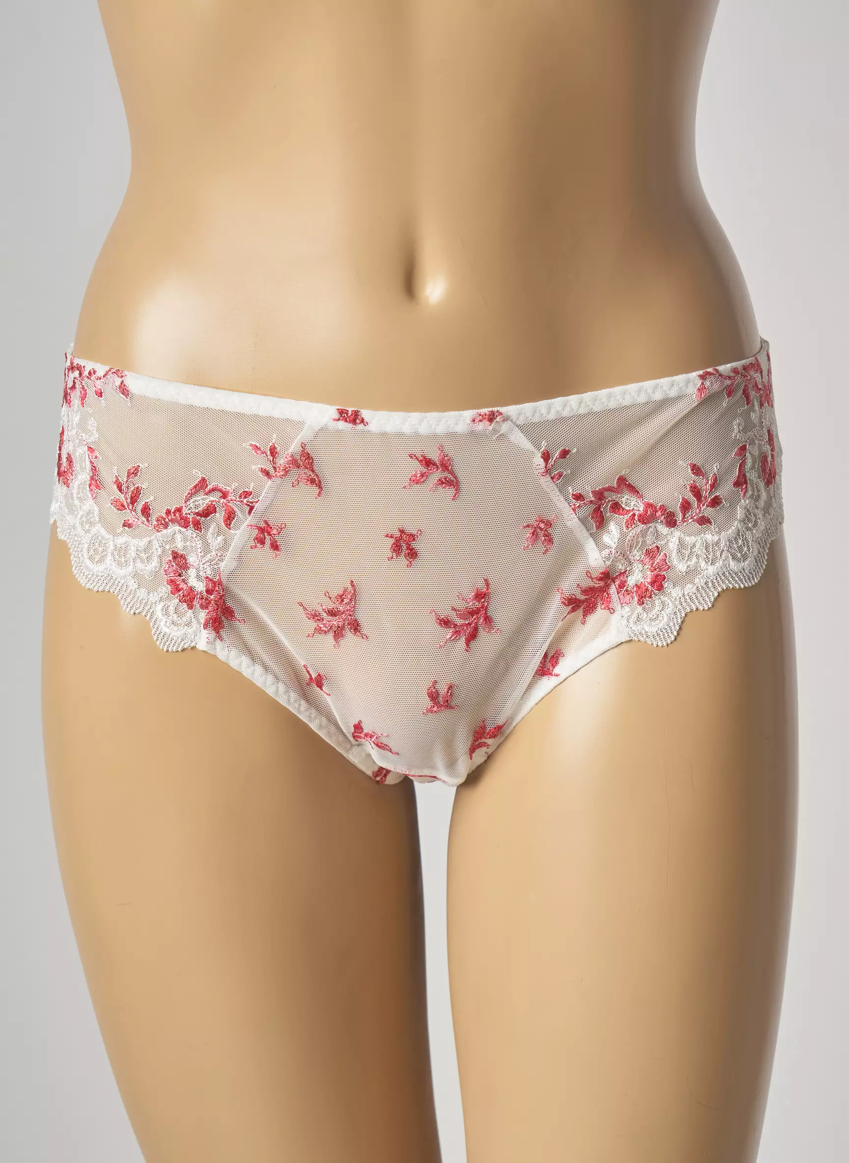 Aubade Tanga Femme couleur blanc