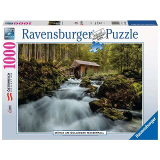 Ravensburger Puzzle - Mühle am Gollinger Wasserfall (1000 Teile)