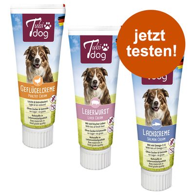 Mixpaket: 3 Sorten Tubidog zum Probierpreis!