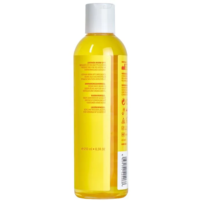 Λάδι μασάζ Loovara Warm Up! 250 ml