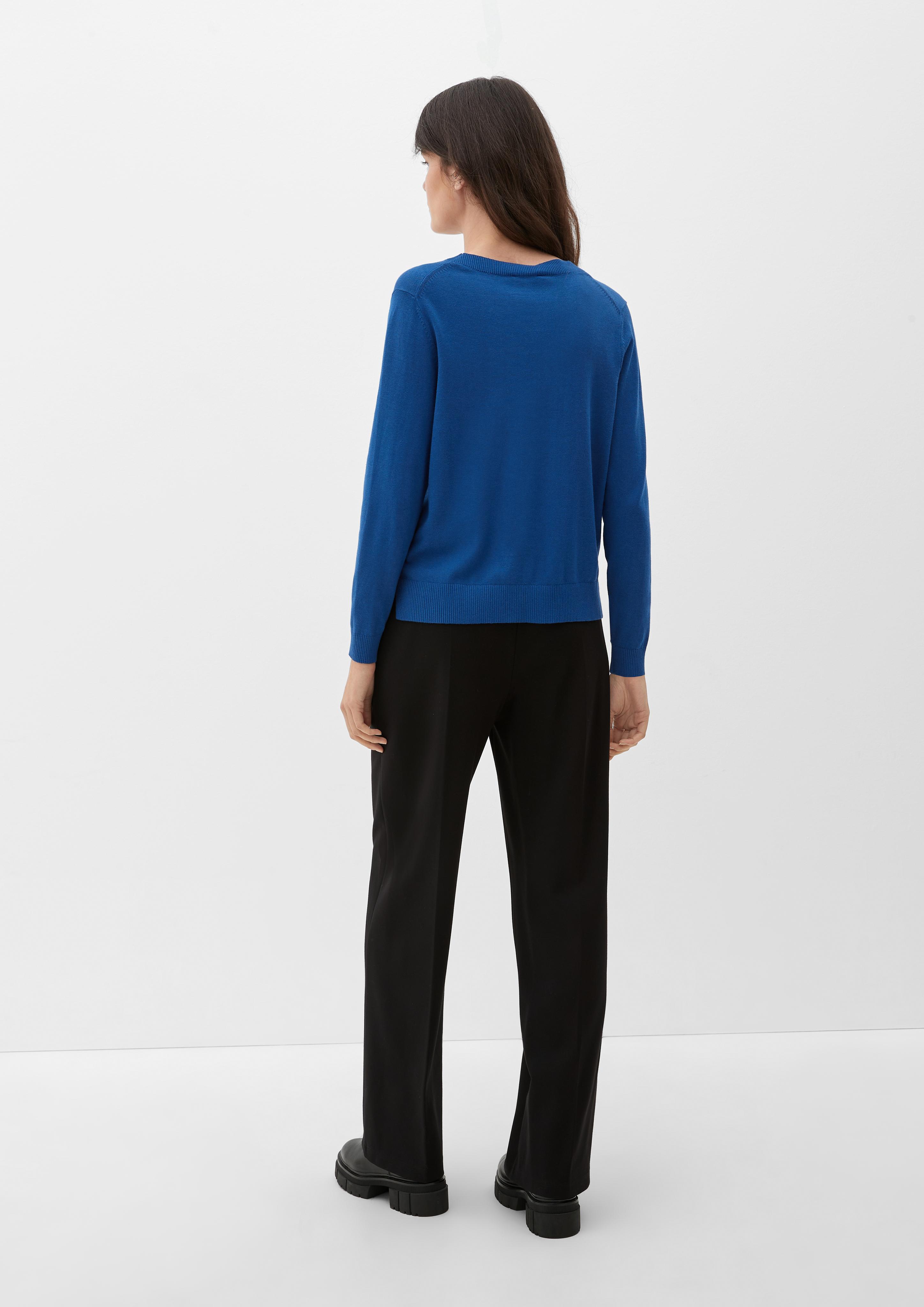 Strickpullover aus Viskose-Baumwoll-Mix  2125625-5659