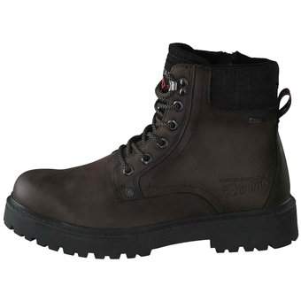 Tom Tailor Schnür Boots in braun
