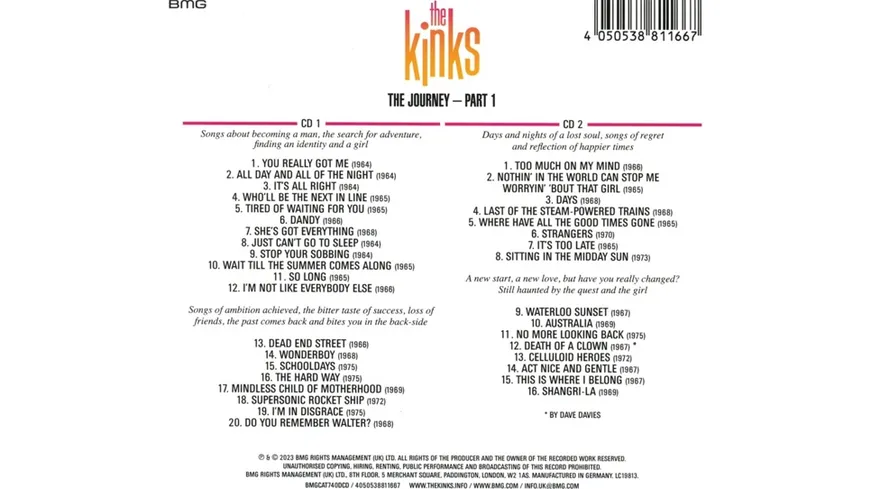 The Journey Part 1 Digipak