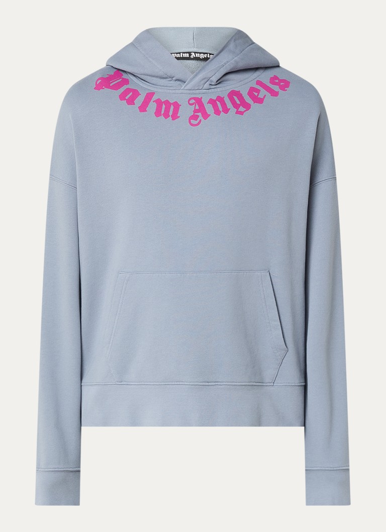 Hanorac cu imprimeu Palm Angels Logo