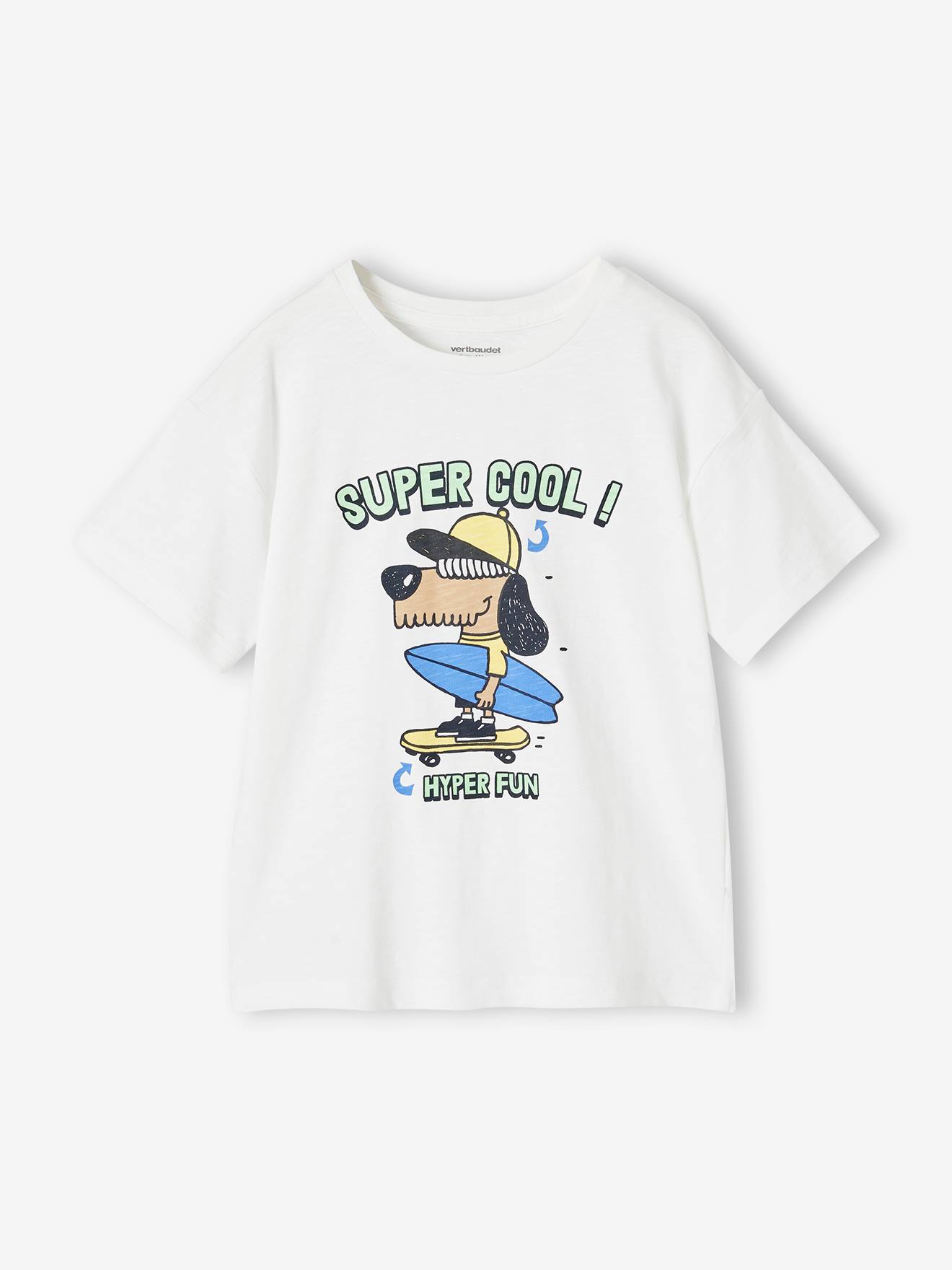 Vertbaudet Jungen T-Shirt mit Recycling-Baumwolle - türkis