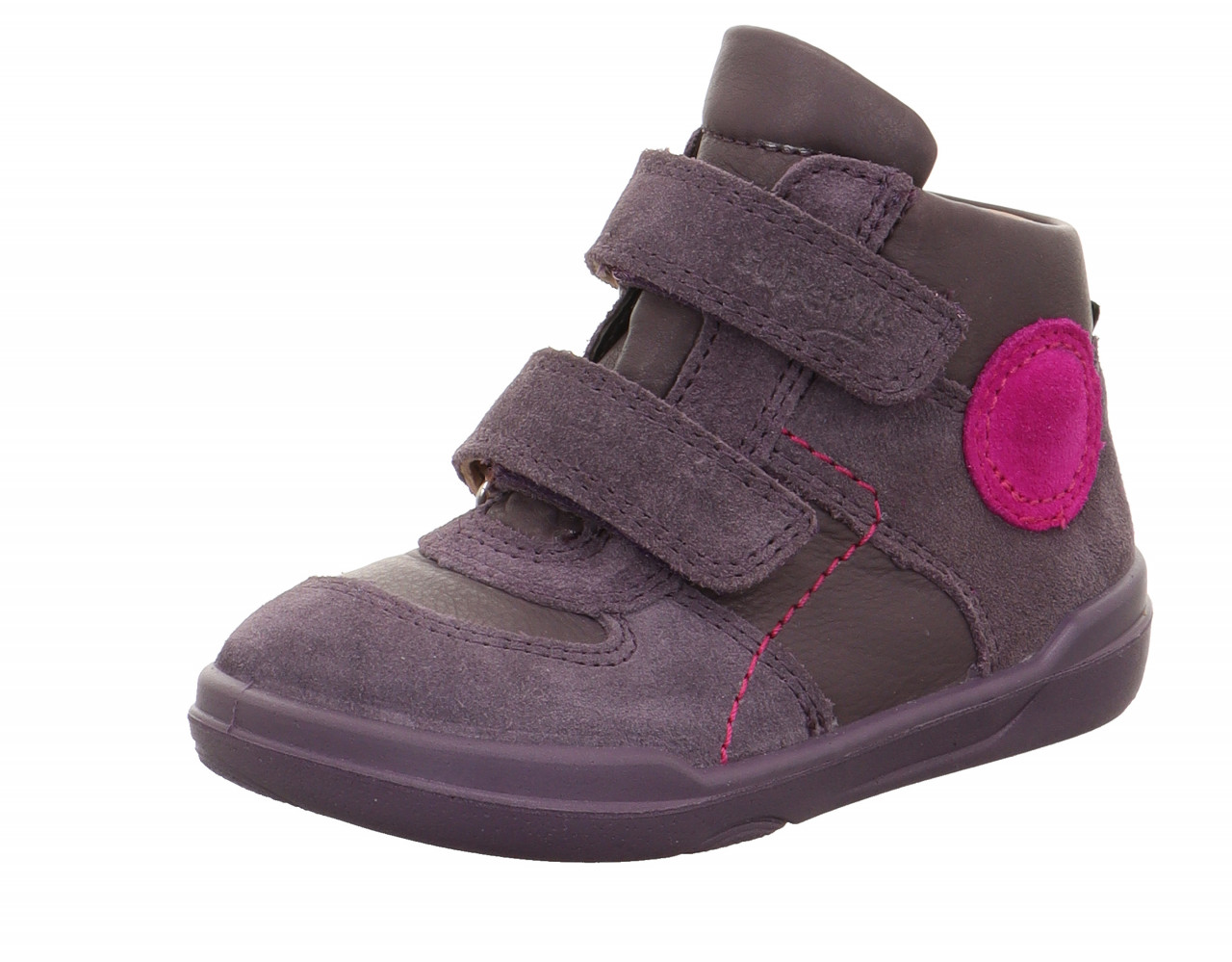 SUPERFREE - Lila/PinkSneaker high mit Klettverschluss