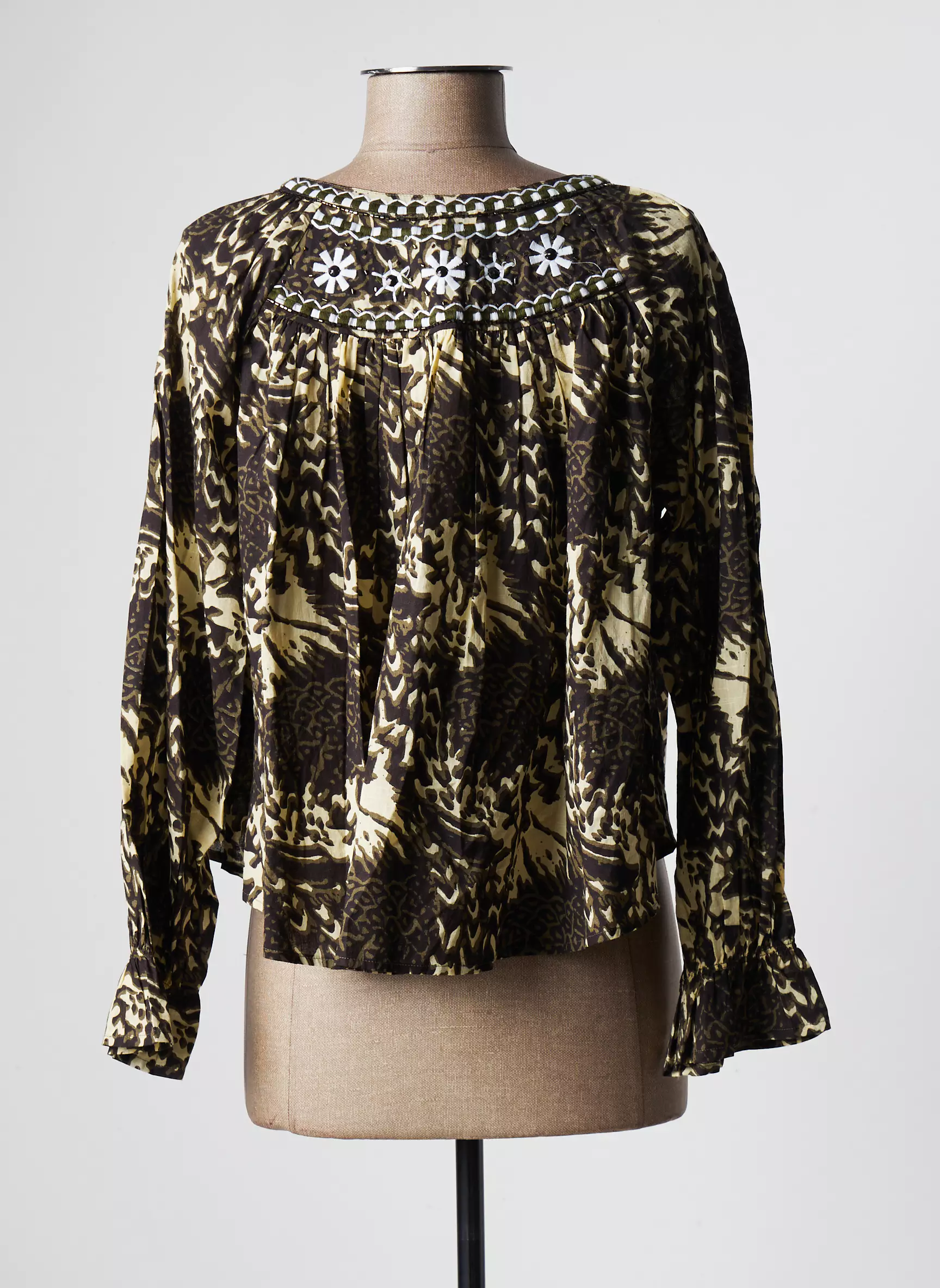 Chicosoleil Blouses Femme couleur vert