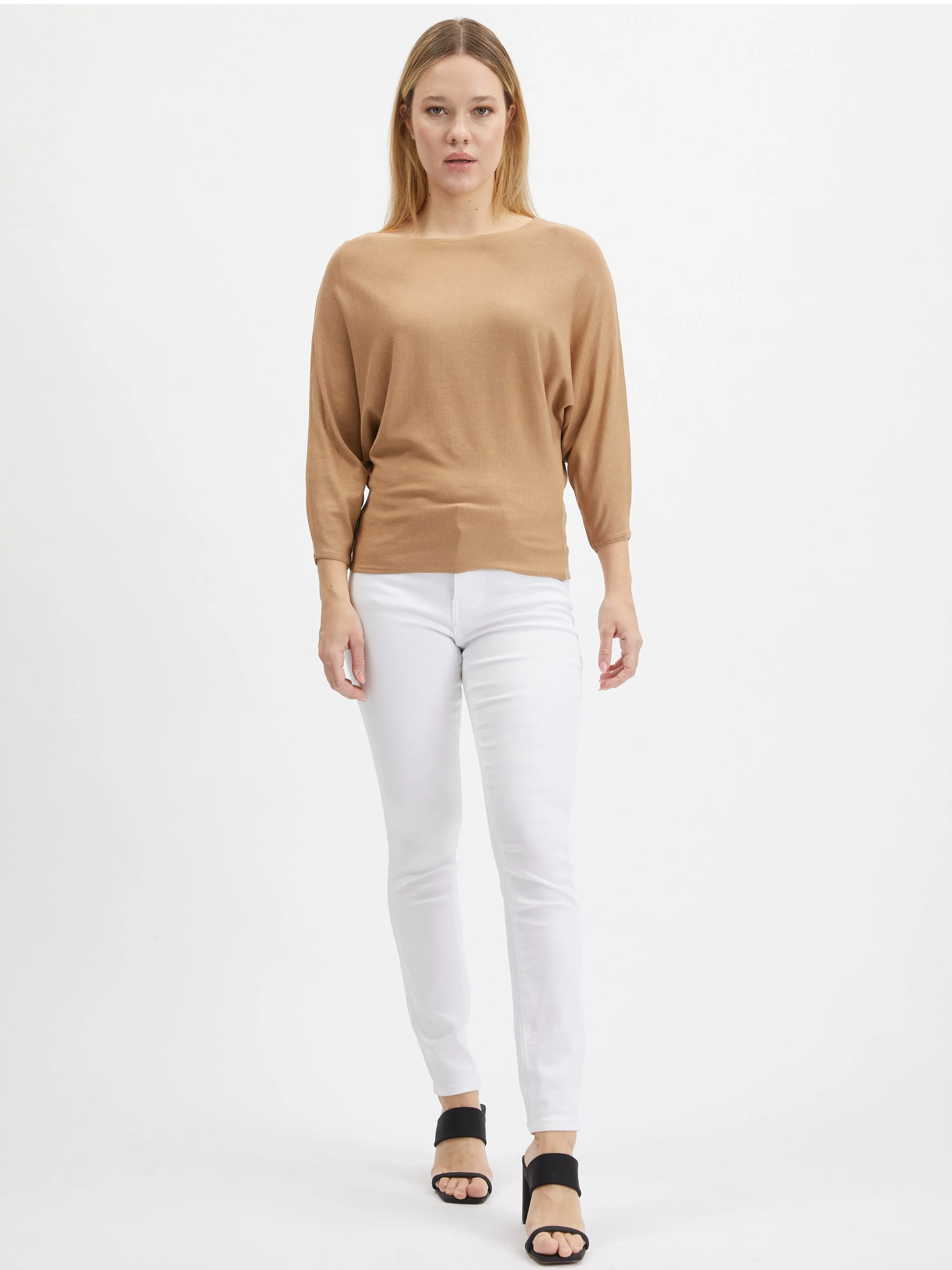 Hellbrauner Damenpullover ORSAY