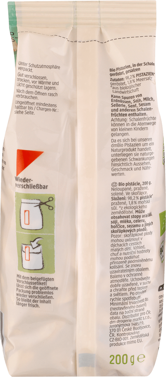 Pistazien, geröstet & gesalzen, 200 g