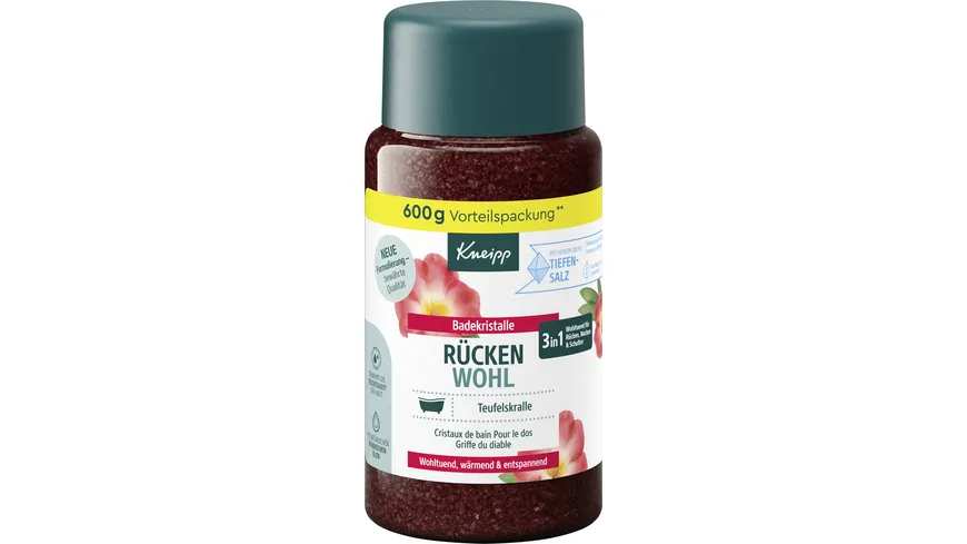 Kneipp Badekristalle Rückenwohl 600 g