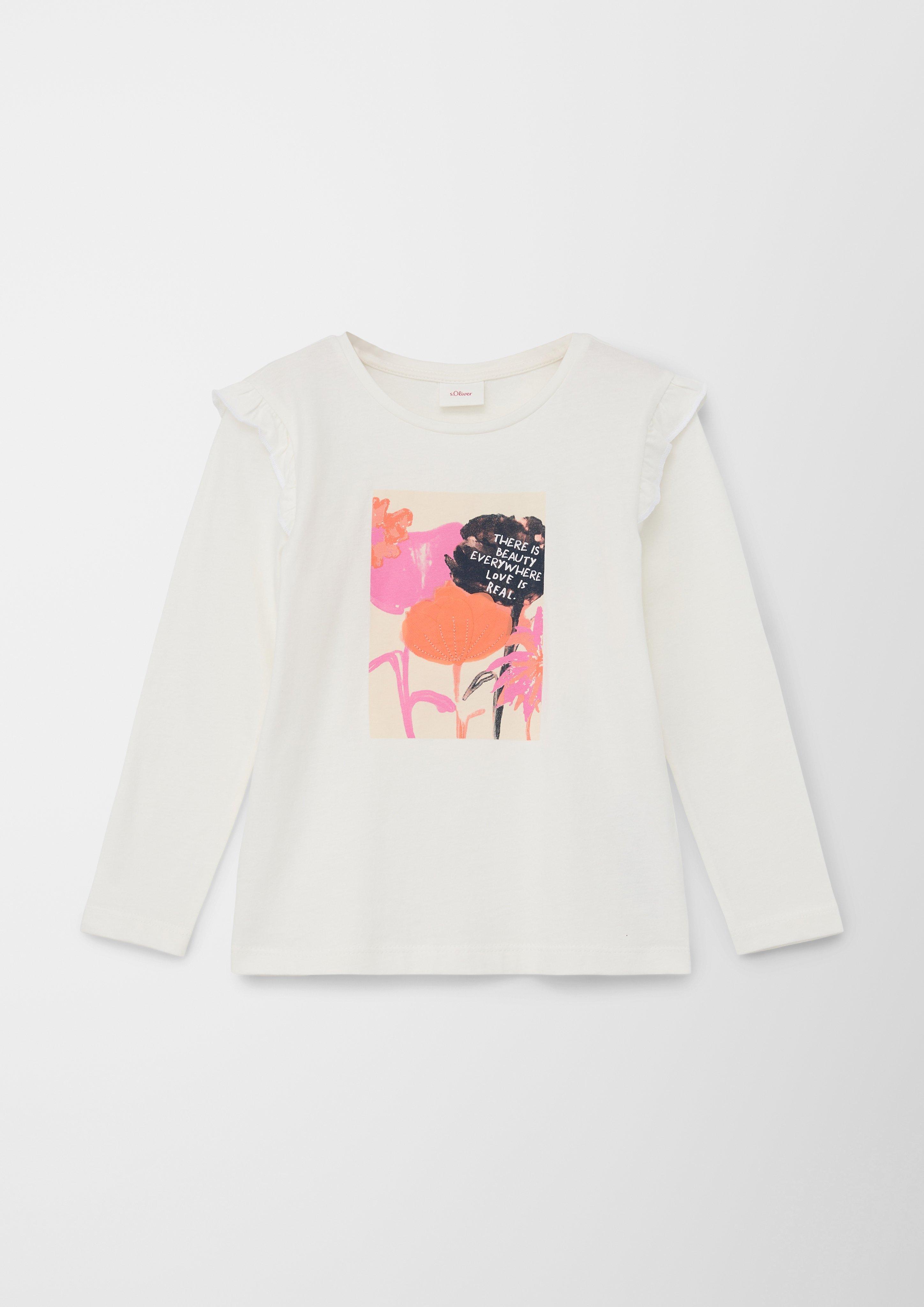 Longsleeve mit Rüschen  2127418-0210