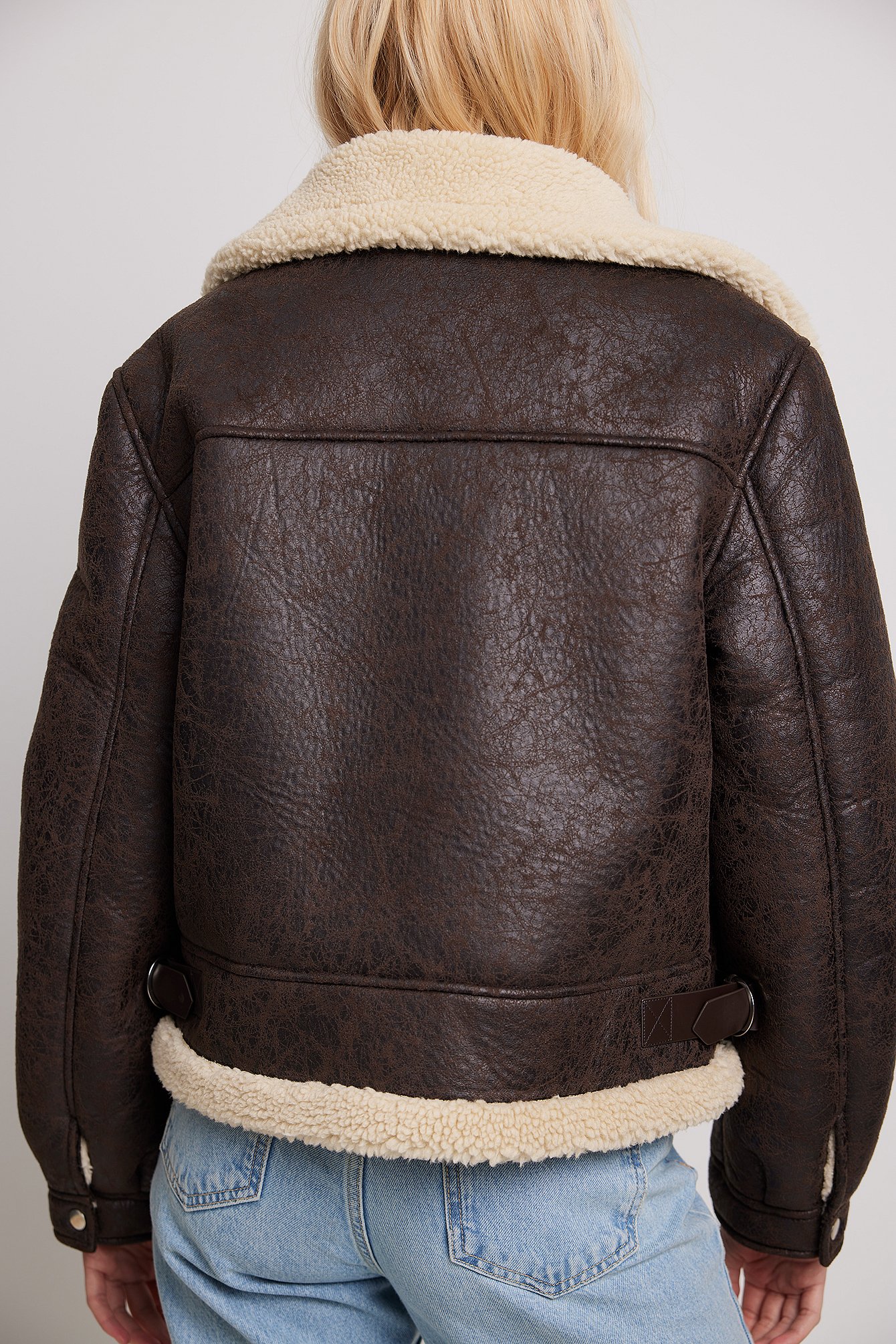 Bonded Jacke im Vintage-Look