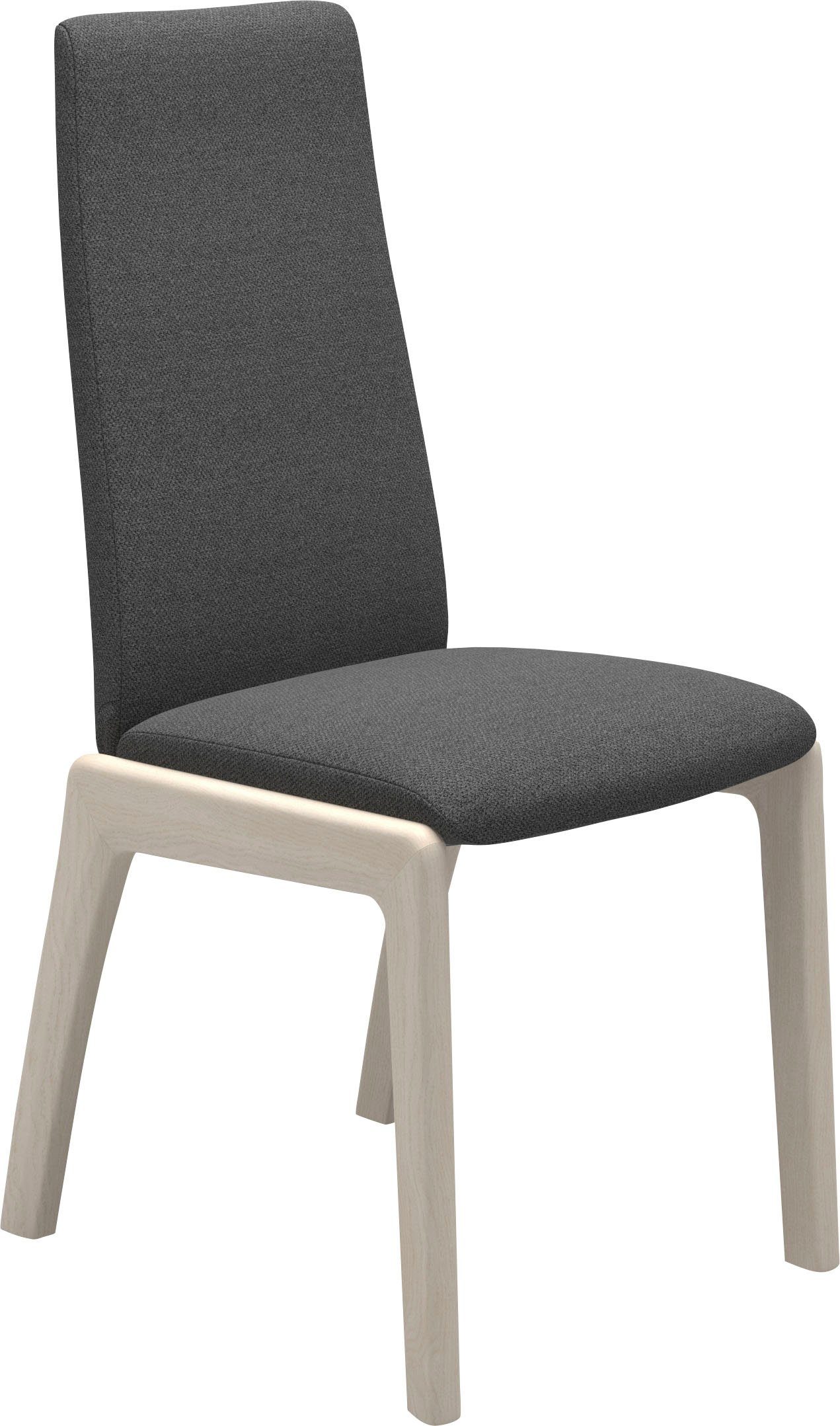 Stressless® Polsterstuhl Laurel, High Back, Größe M, mit abgerundeten Beinen in Eiche gekalkt