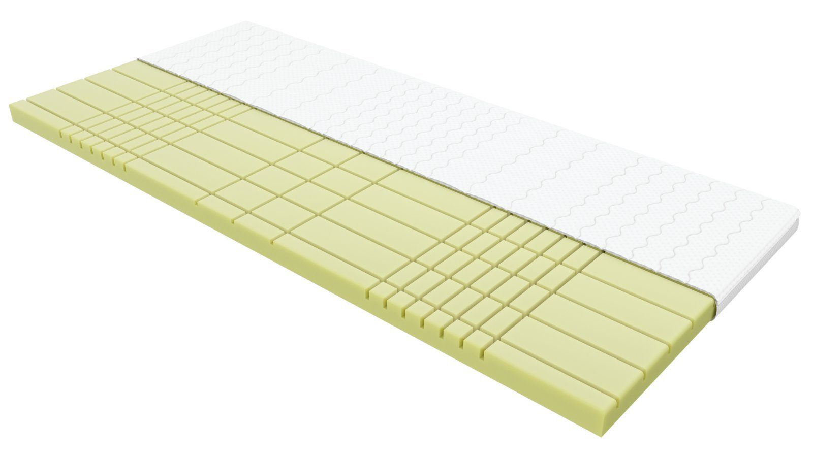 Topper 3D Deluxe Kaltschaum Topper, AM Qualitätsmatratzen, 8 cm hoch, Komfortschaum, 80x200 cm
