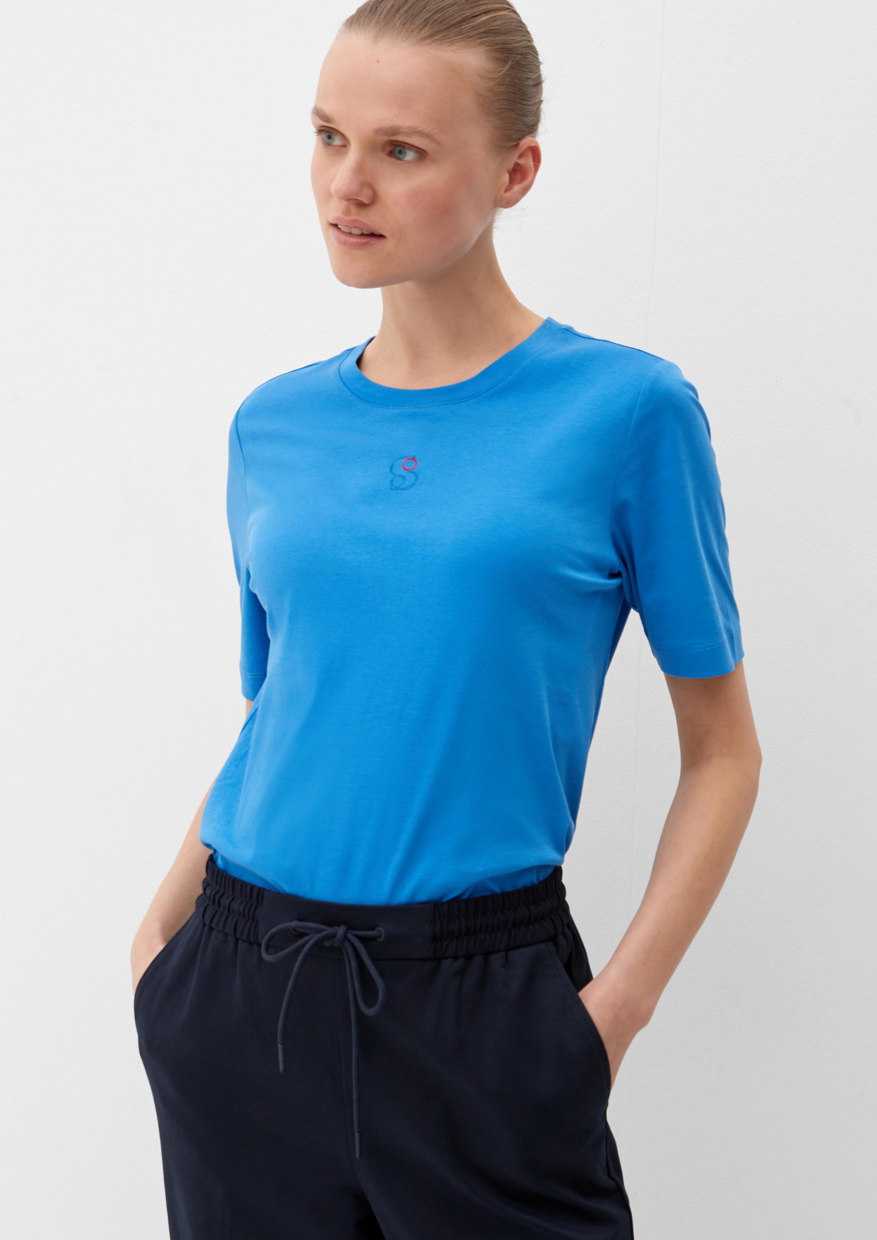 T-Shirt mit Stickerei  2132979-5520