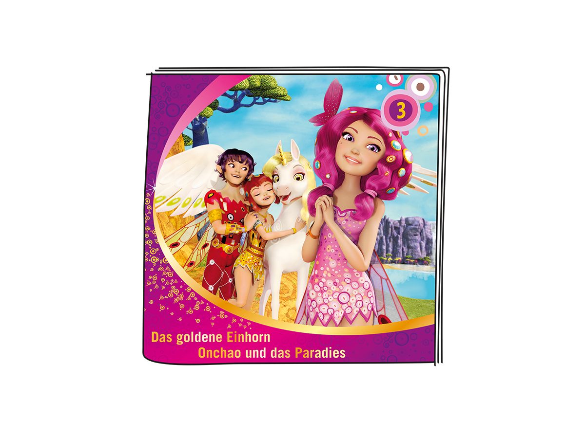 tonies Hörspielfigur Mia and me - Das goldene Einhorn / Onchao und das Paradies, Ab 6 Jahren
