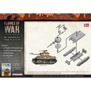 US M4 Sherman Tank Platoon