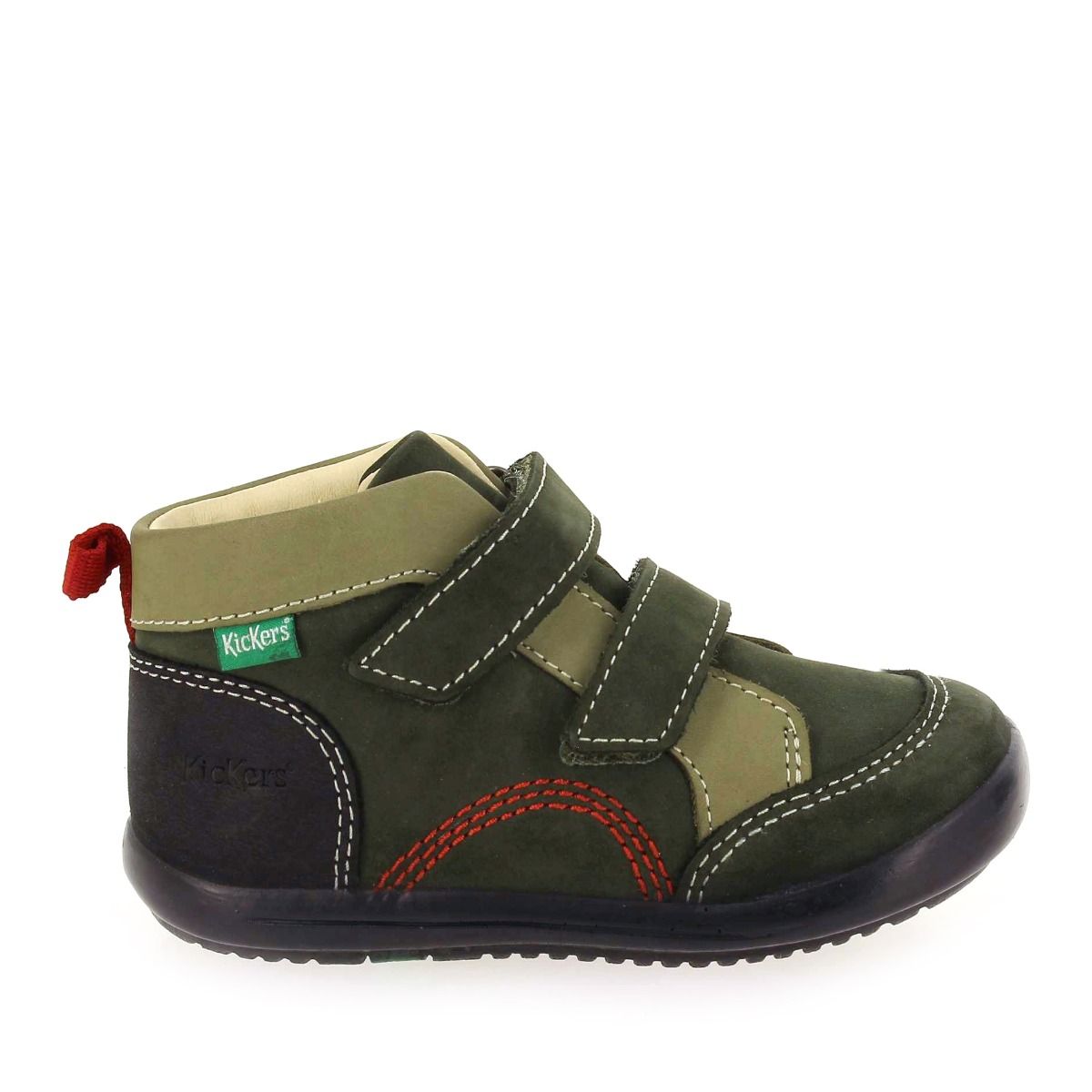 Kickers  KINOP - Kaki marine
