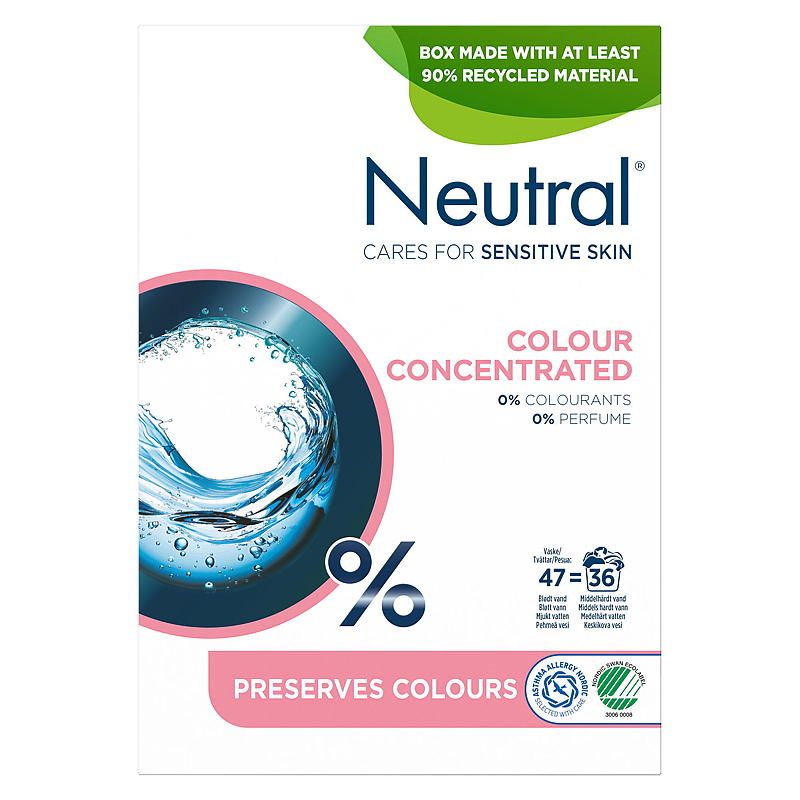 Neutral Vaskepulver 1,88 kg Neutral Color