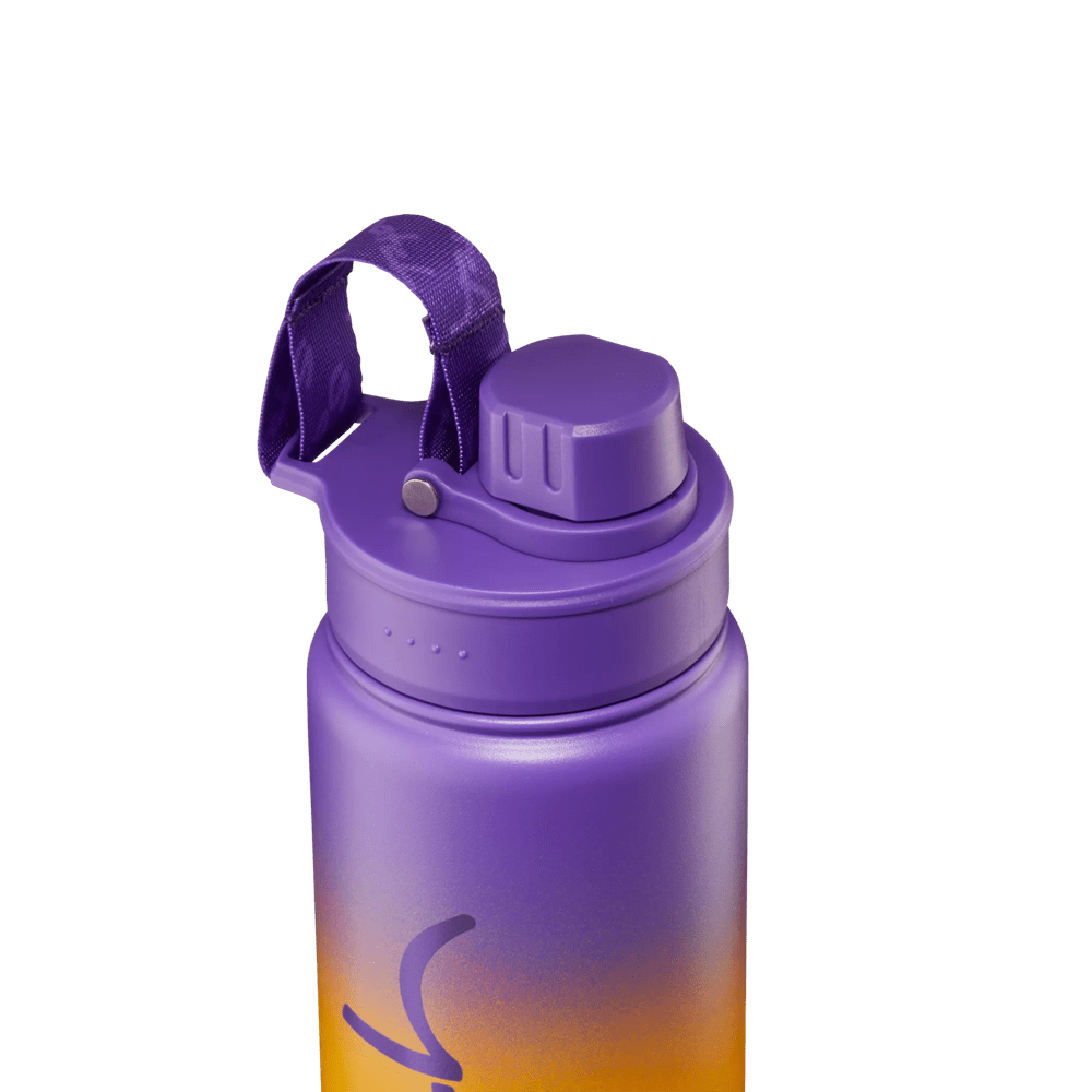 Trinkflasche Purple Graffiti