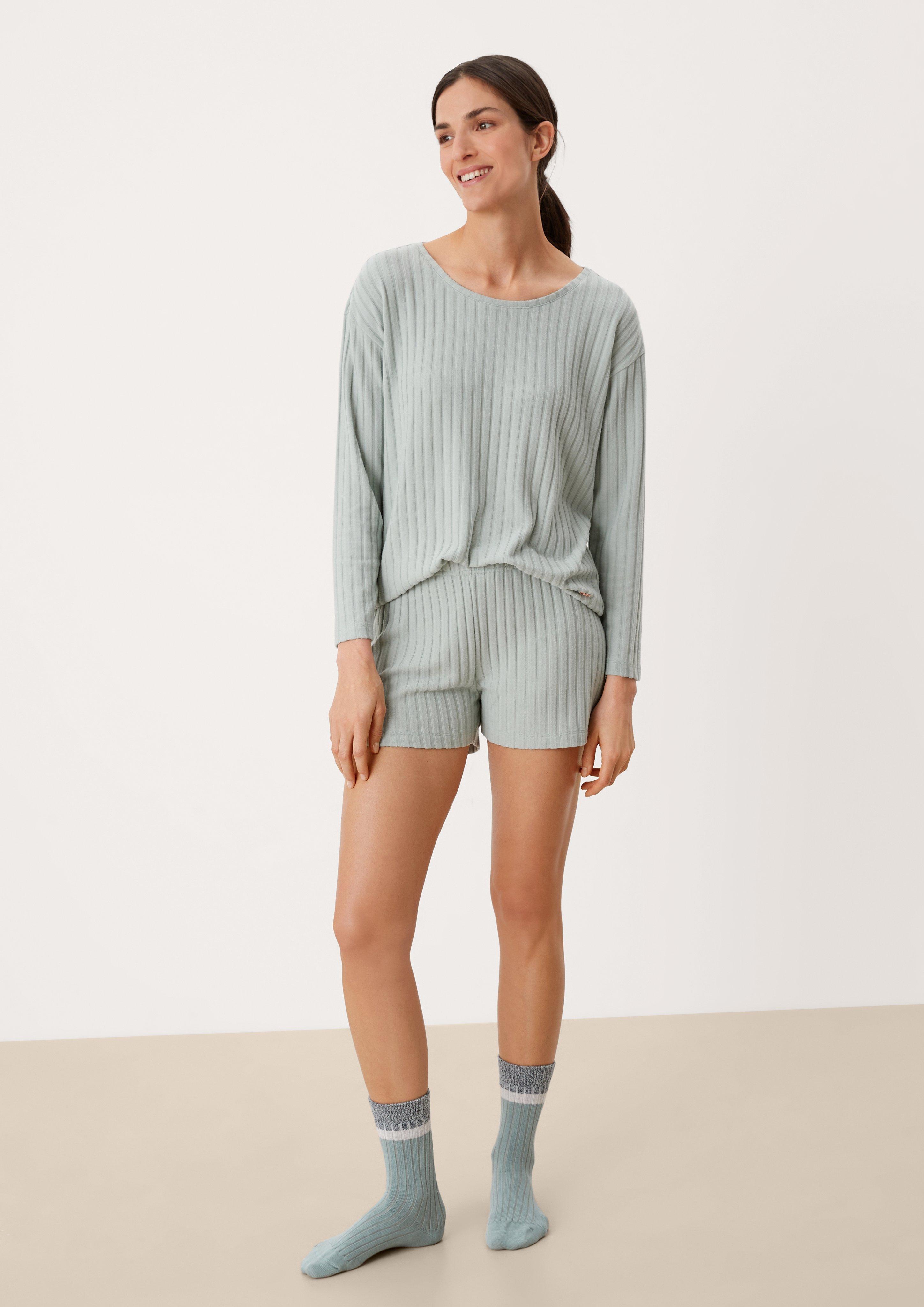 Shorts mit Rippstruktur  6006288-7900