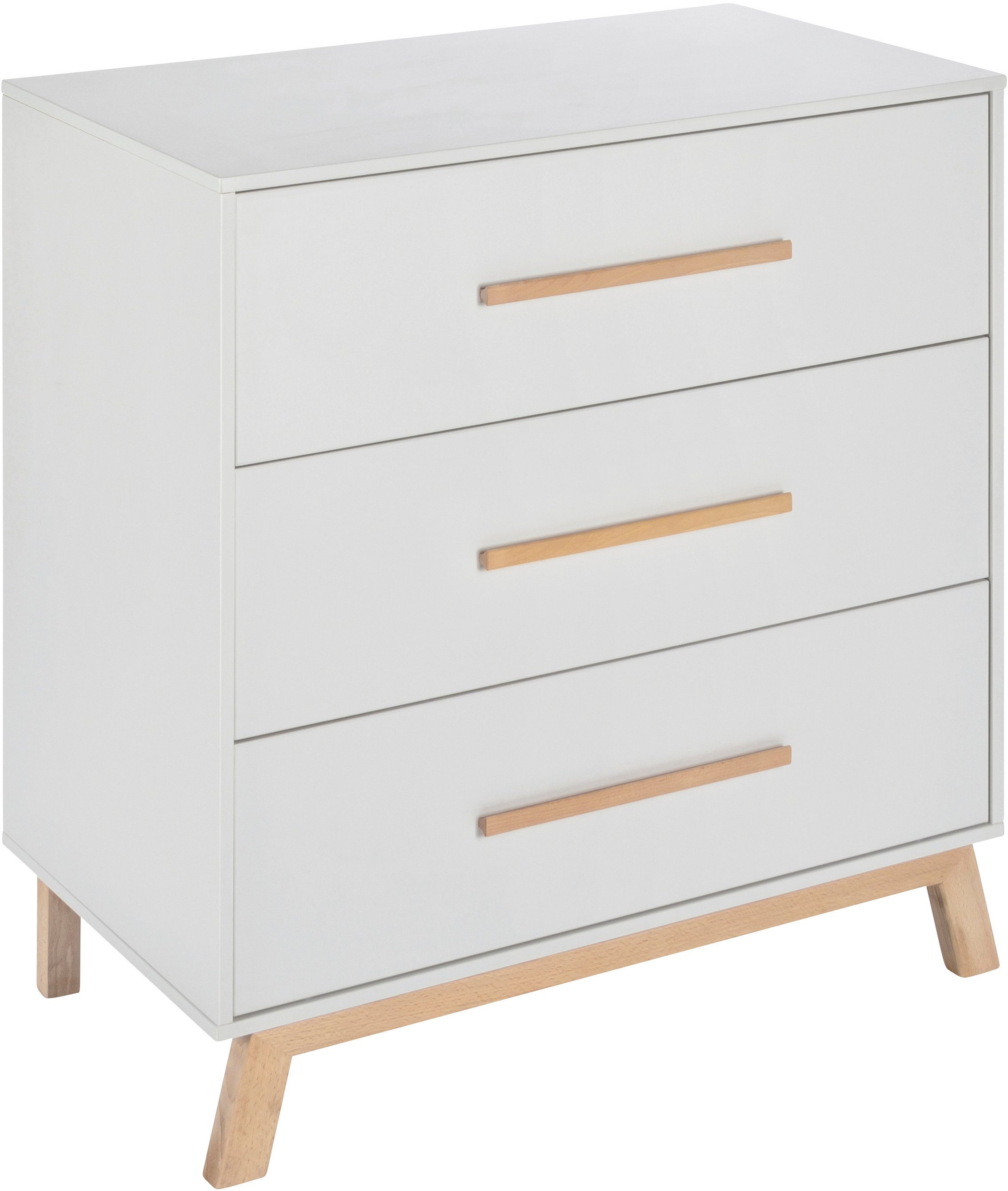 Schardt Babyzimmer-Komplettset Sienna Grey, (Set, 3-St., Hausbett, Schrank, Wickelkommode), Made in Germany; mit Hausbett, Schrank und Wickelkommode