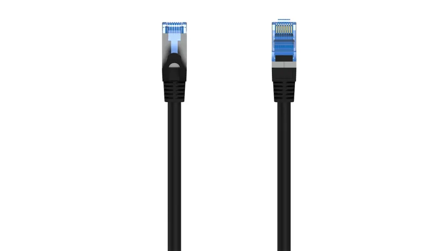 Hama Netzwerkkabel, CAT-6a, 10 Gbit/s, S/FTP geschirmt, 5,00 m