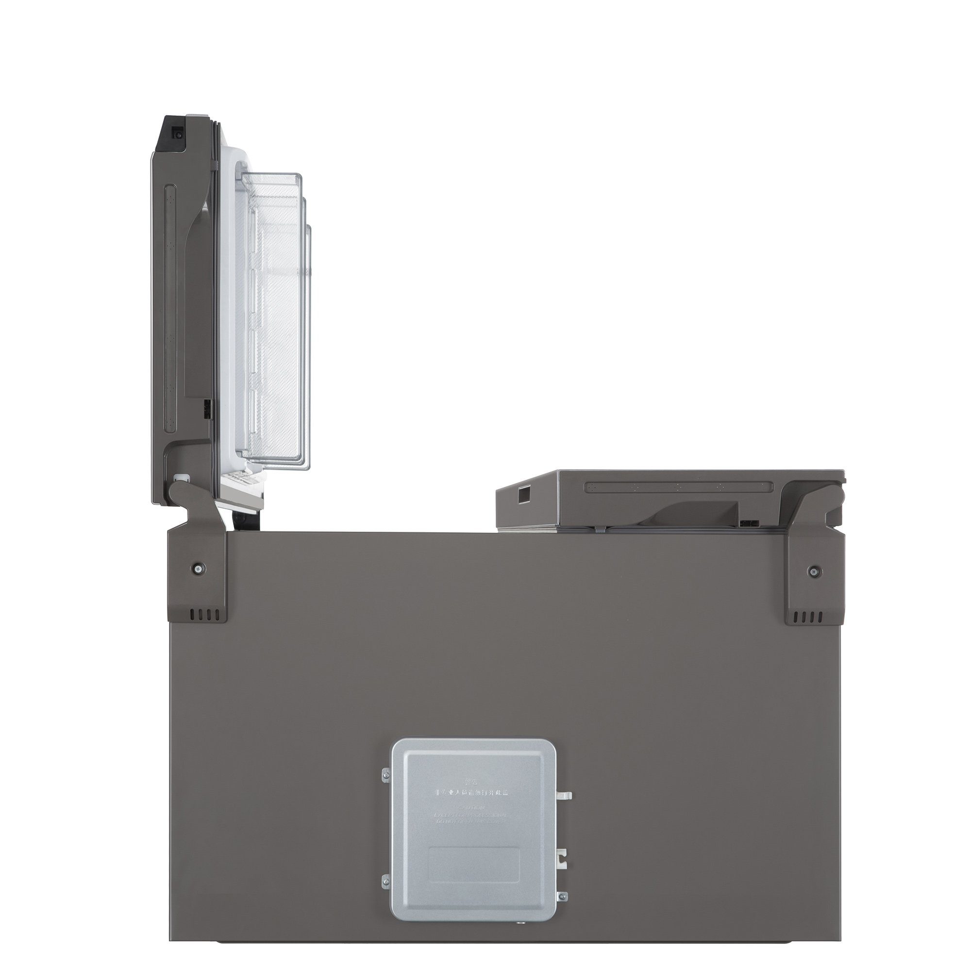 Haier Kühlschrank Edelstahl XL Slim Line HSR5918DIMP, 177,5 cm hoch, 90,8 cm breit, Eiswürfeldispenser, XL Slim Line, Mutli Airflow System, Total NoFrost