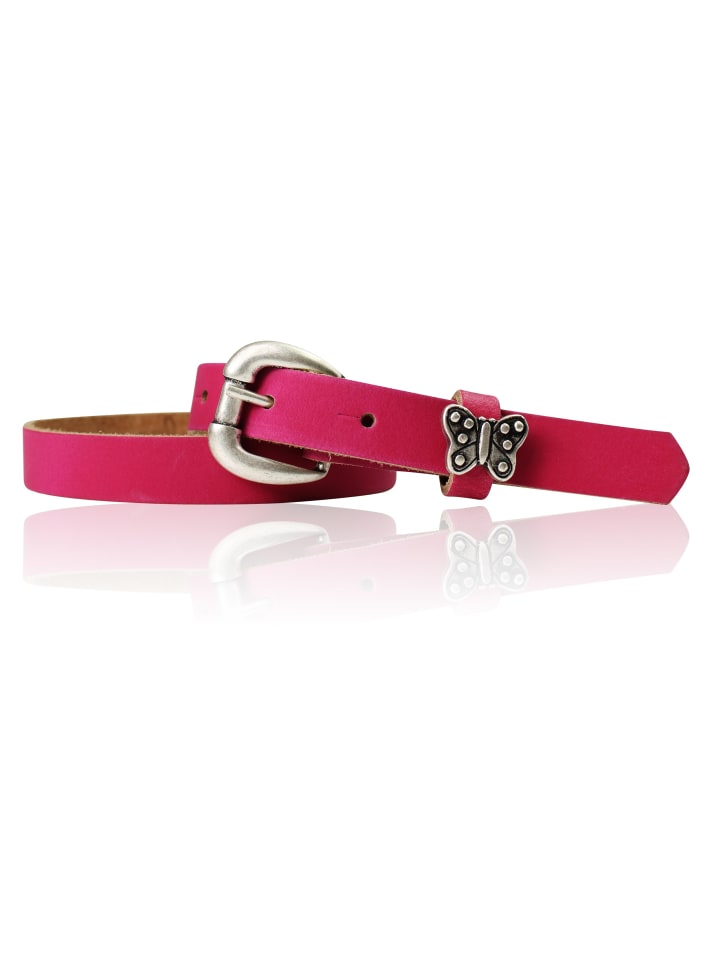 FRONHOFER Ledergürtel in Pink günstig kaufen