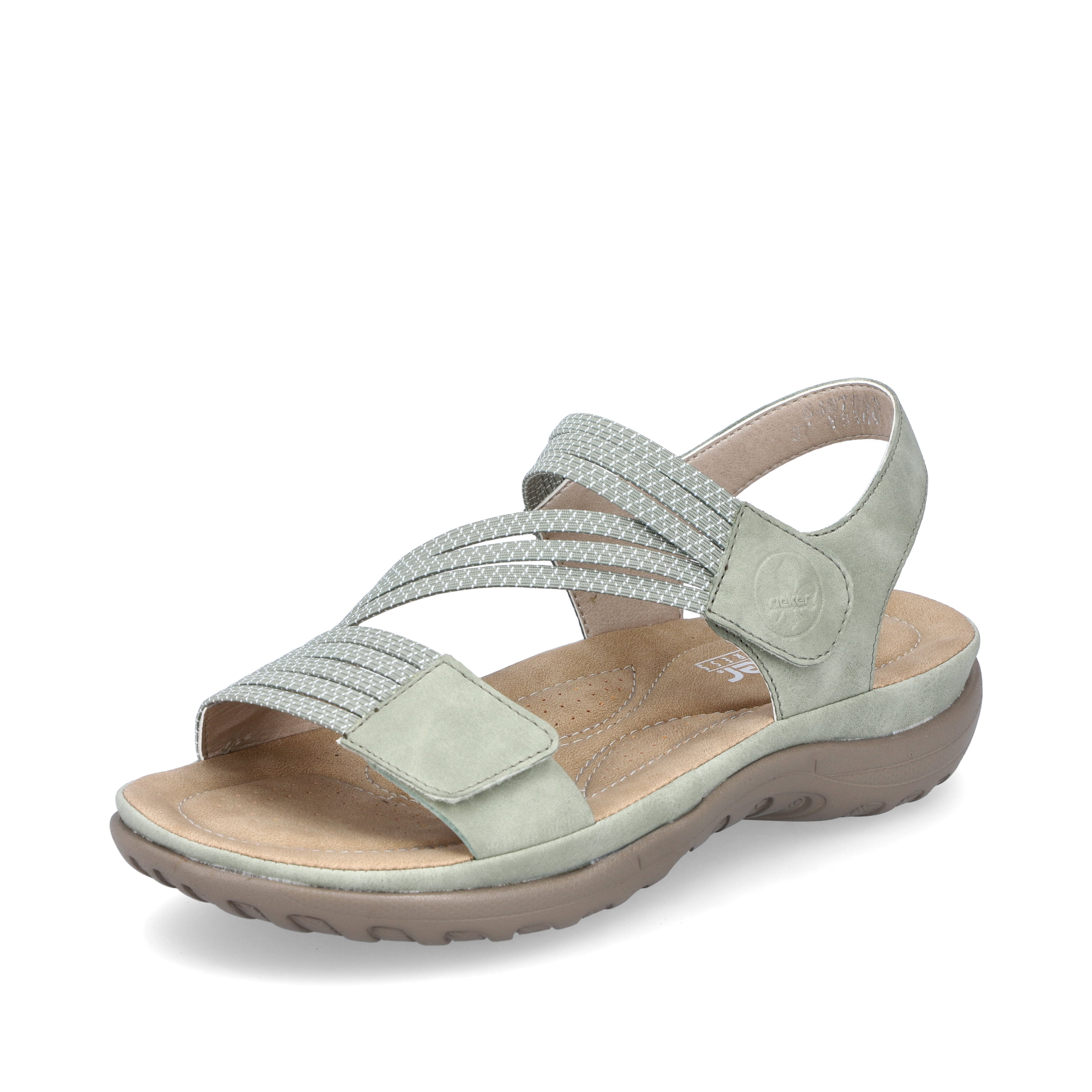 Rieker Damen Riemchensandalen mintgrün