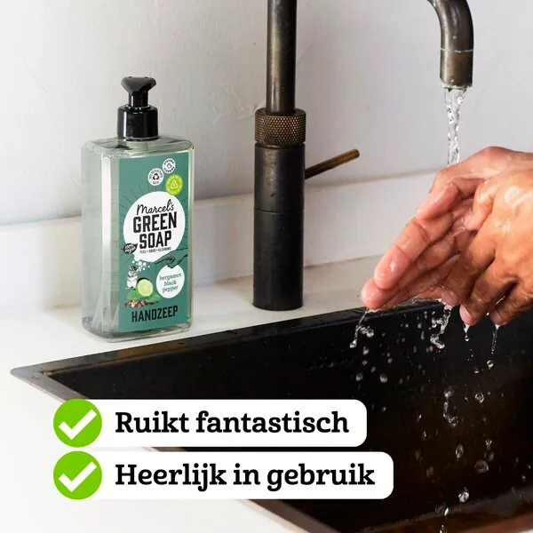 Marcel's Green Soap Bergamott és Fekete Bors kézmosószappan 500 ml