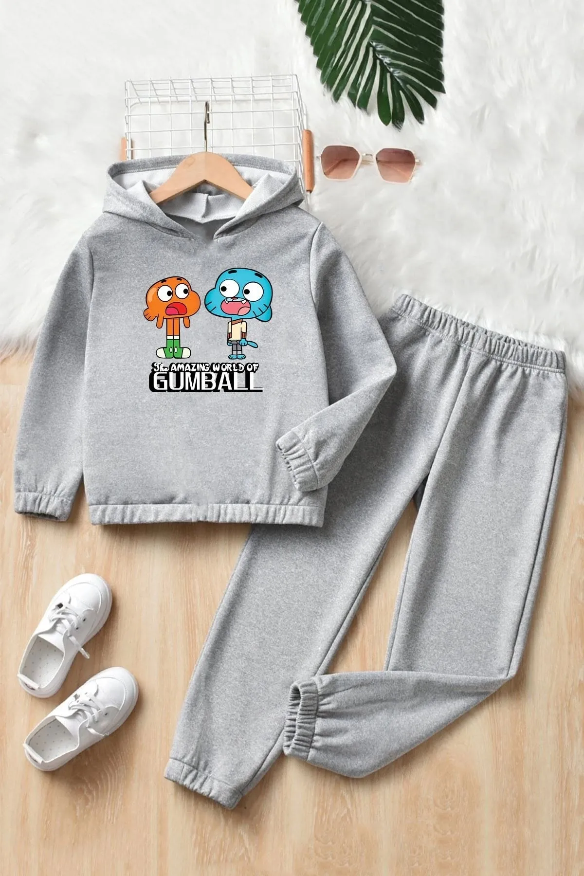 uyguntarz  Gumball-Trainingsanzug-Set für Kinder