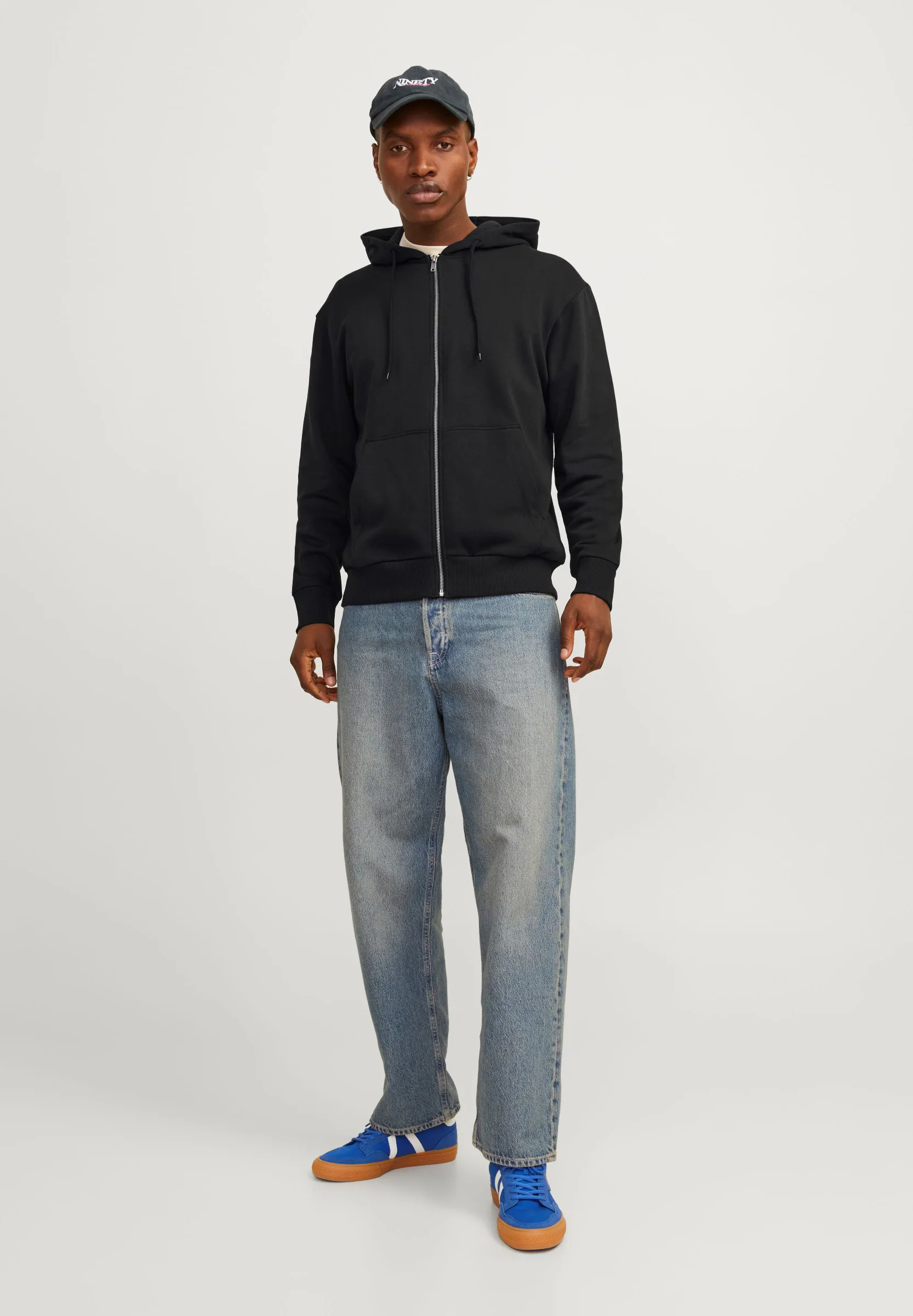 Jack & Jones JORSNAKESKULL ZIP UNISEX - Sudadera con cremallera