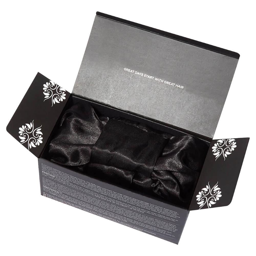 grow gorgeous Turban de nuit en satin Accessoire