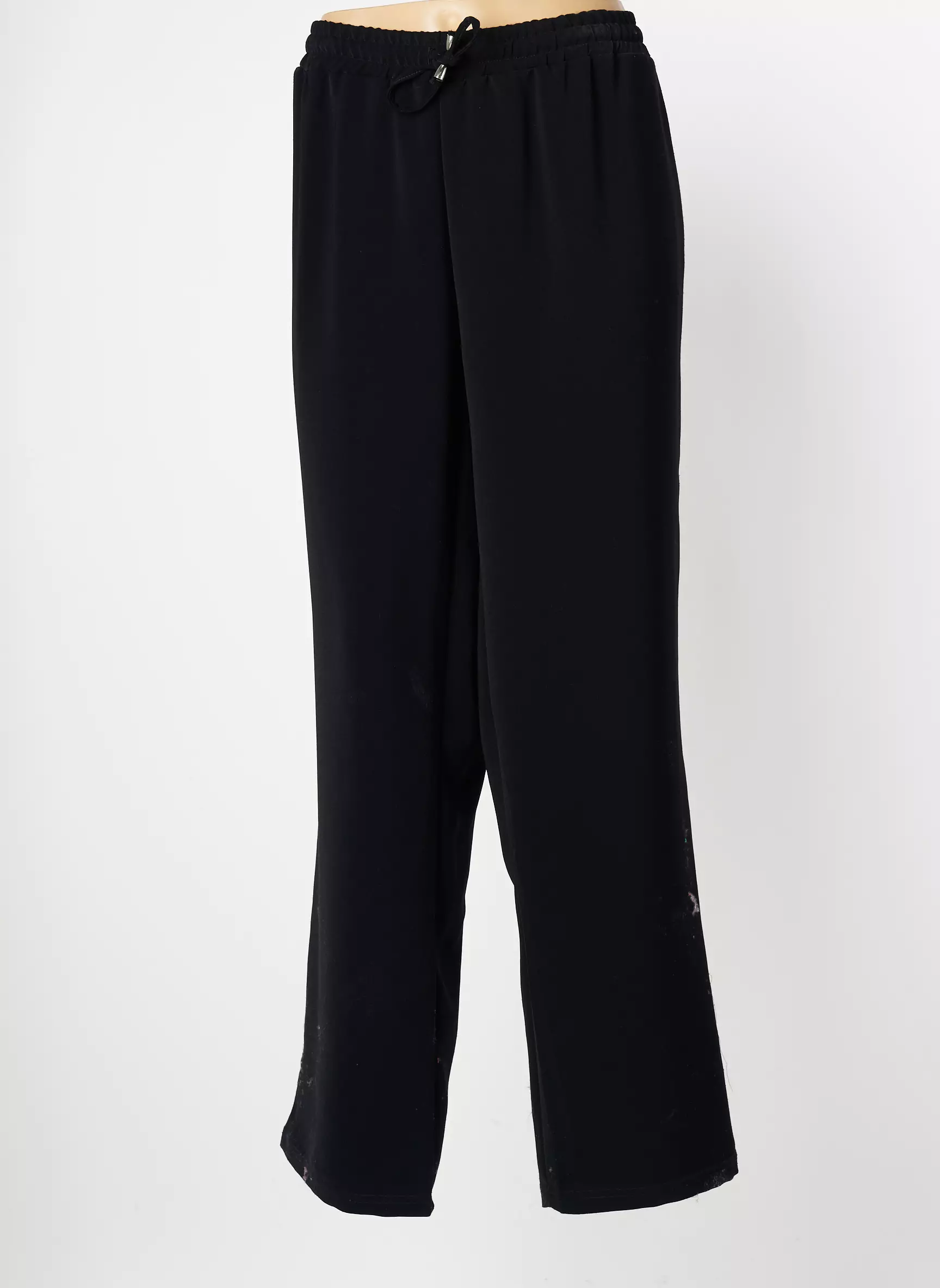 Un Temps Pour Elle Pantalons Droits Femme couleur noir