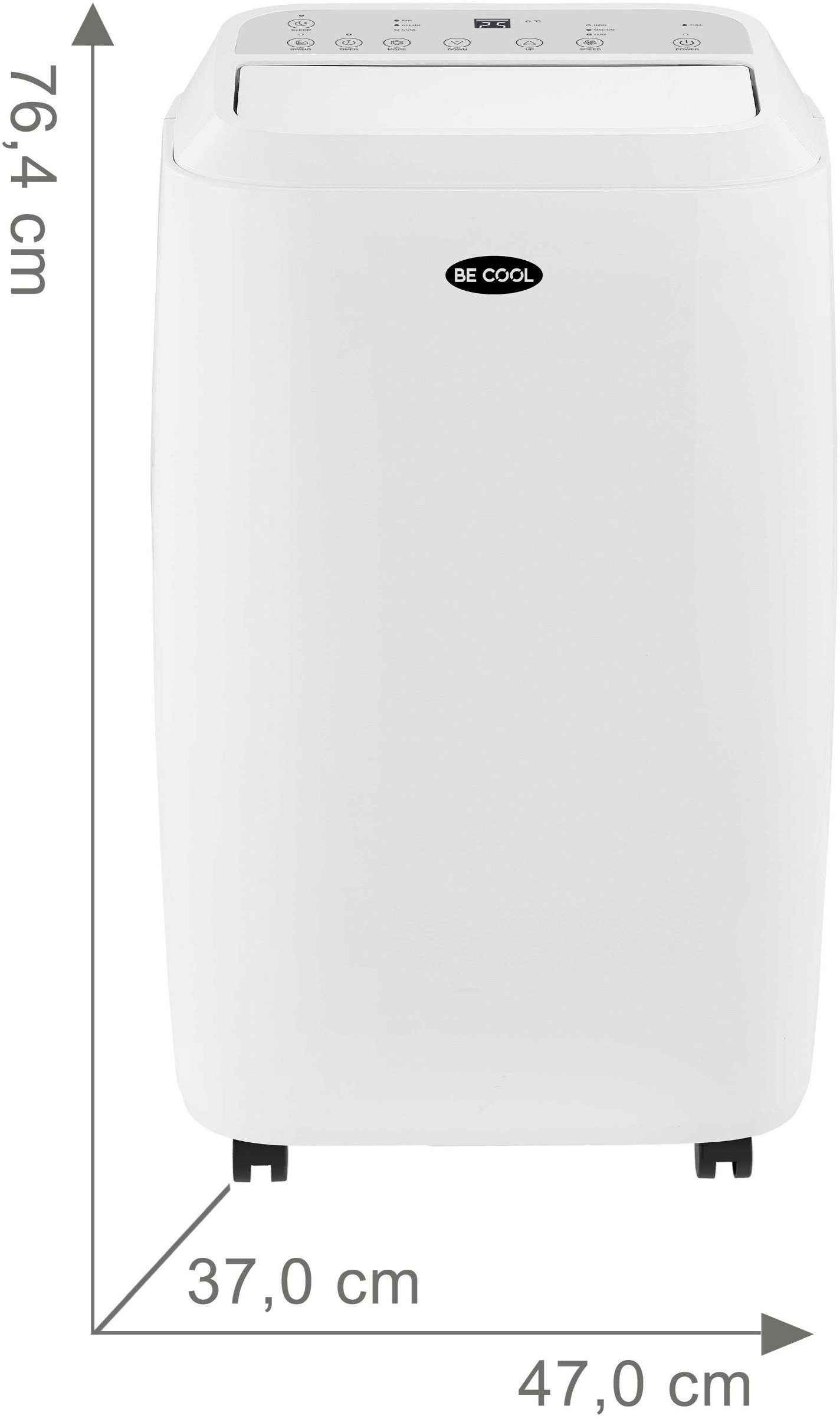 be cool 3-in-1-Klimagerät BC18KL2101F - Klimagerät - weiß