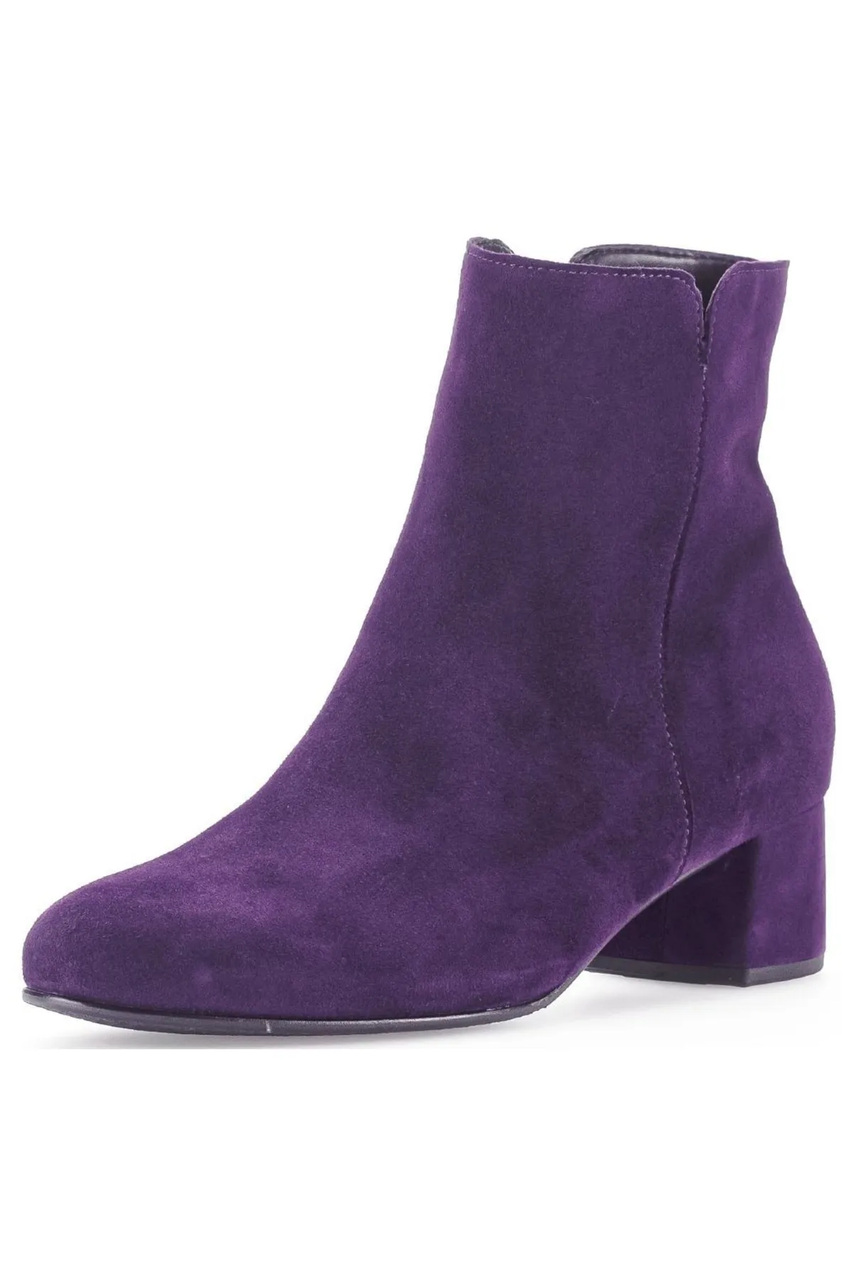 GABOR  Stiefelette - Lila - Blockabsatz