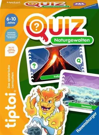 tiptoi® Quiz Naturgewalten - Lernspiel ab 6 Jahren