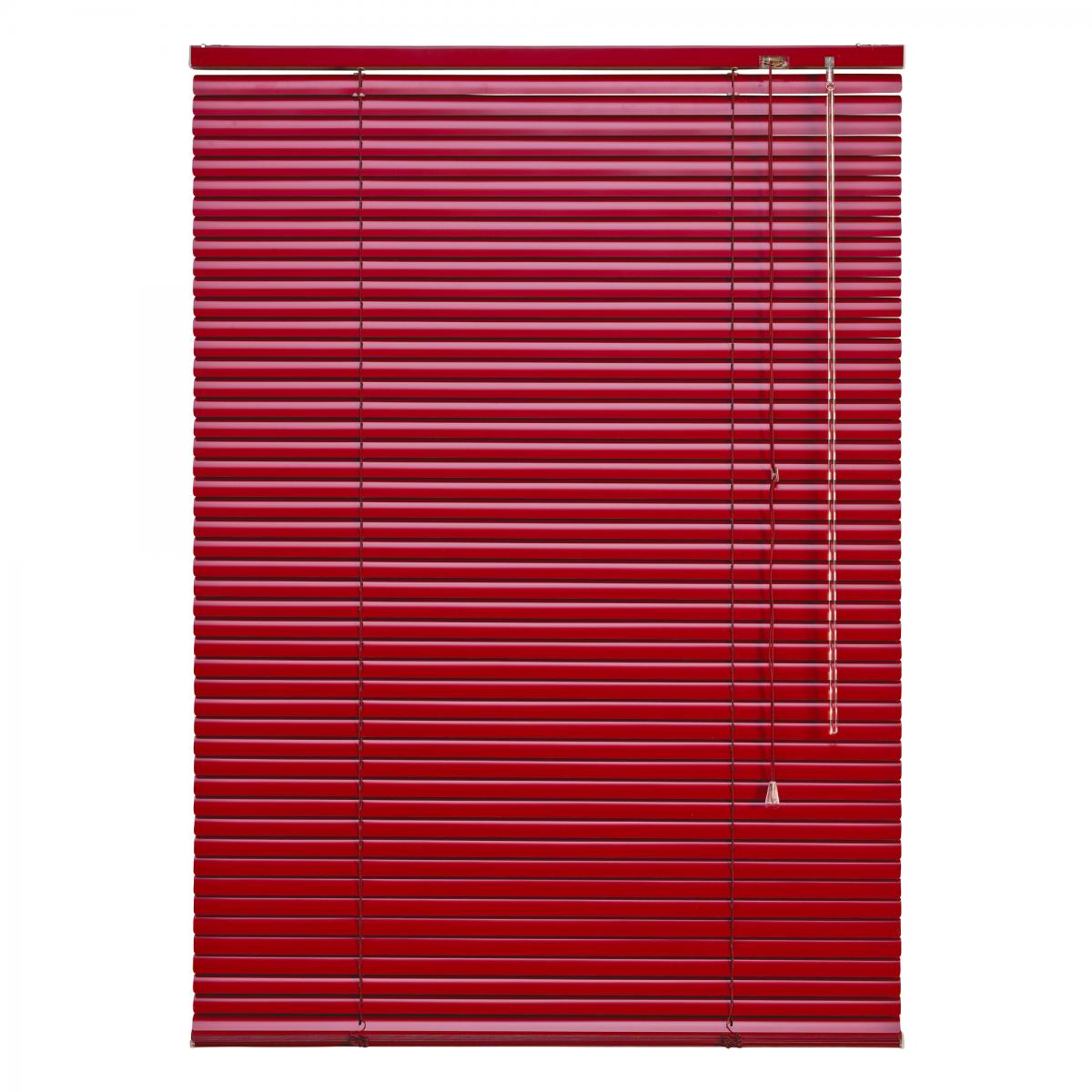 Bella Casa Aluminium-Jalousie, 120 x 160 cm, red magnolia