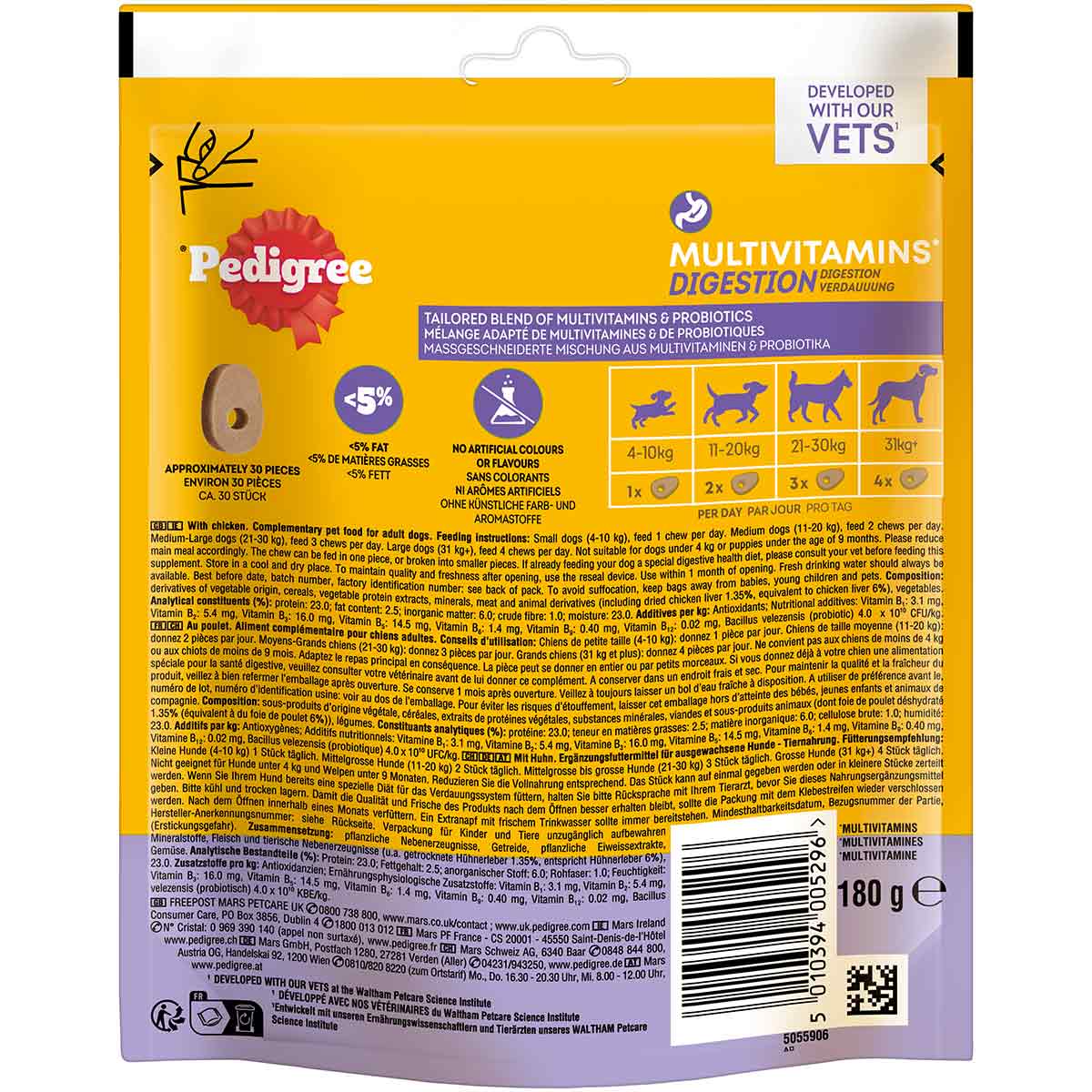 Pedigree Multivitamine Verdauung günstig kaufen bei ZooRoyal