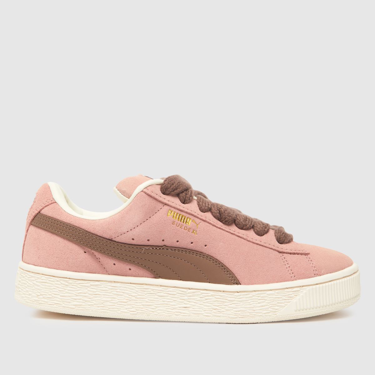 PUMA – Rosa XL-sneakers i mocka