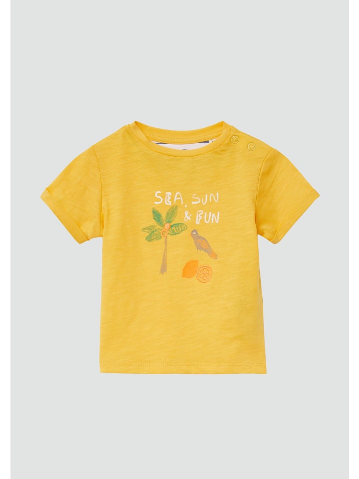 s.Oliver T-Shirt kurzarm in Gelb günstig kaufen