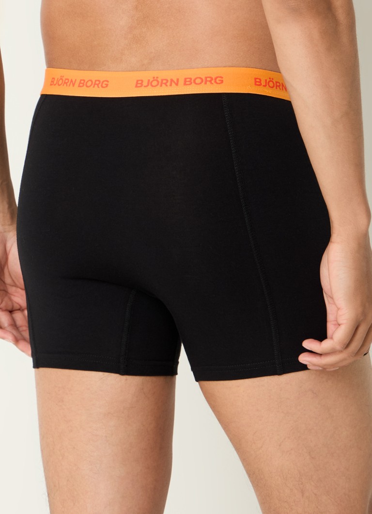 Boxers Björn Borg avec bande logotée, lot de 6