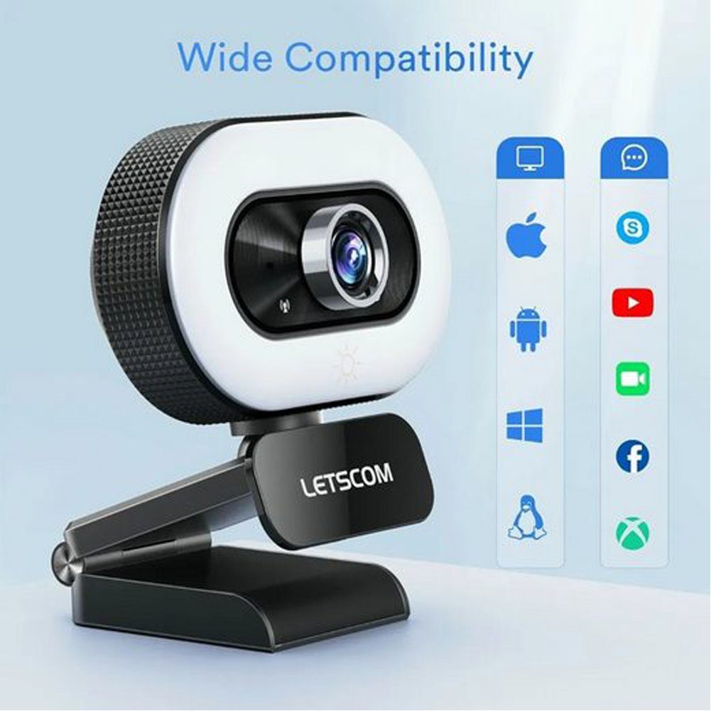 A Ade Full HD 1080P 360° Drehung Webcam