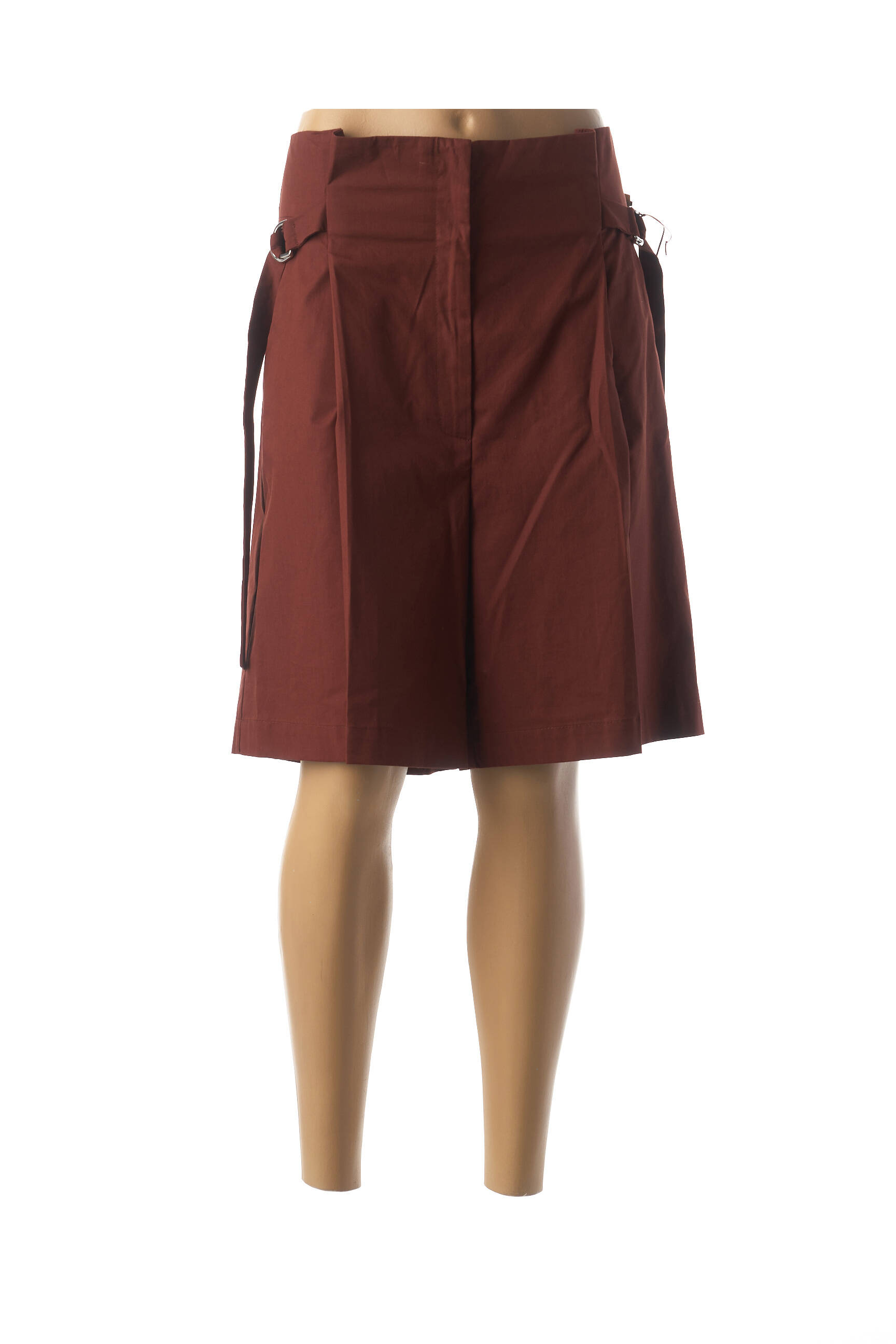 Liviana Conti Bermudas Femme couleur marron