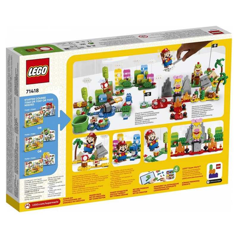 71418 La boîte doutils créative LEGO Super Mario