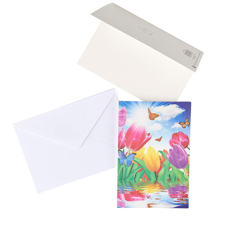 Kort 3D blomster