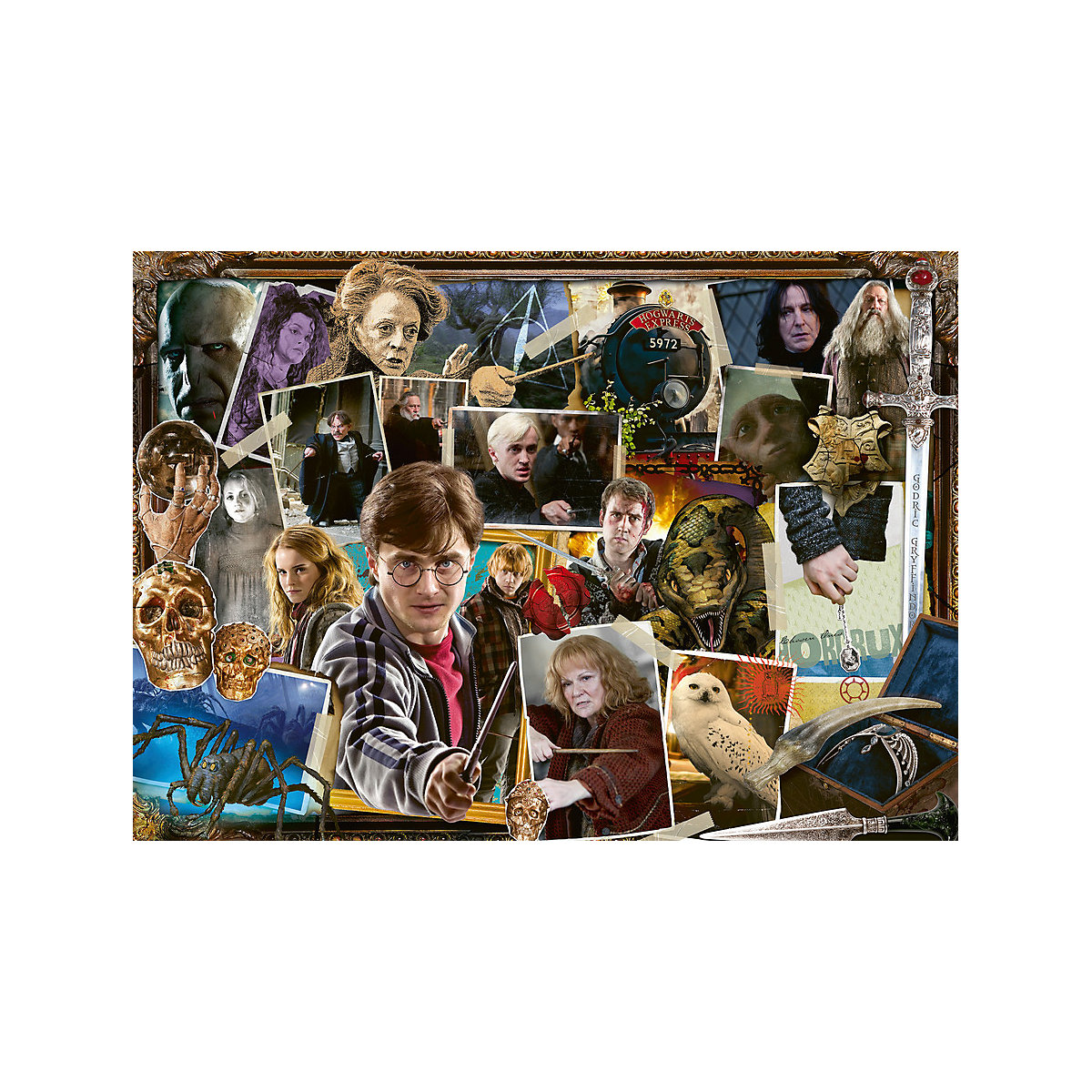 Puzzle 1000 Teile, 70x50 cm, Harry Potter gegen Voldemort