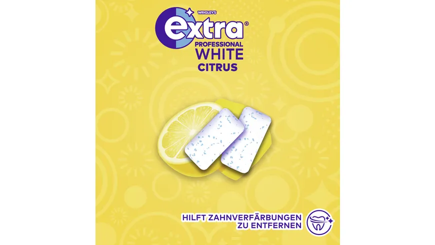Wrigley's Extra® Professional White Citrus