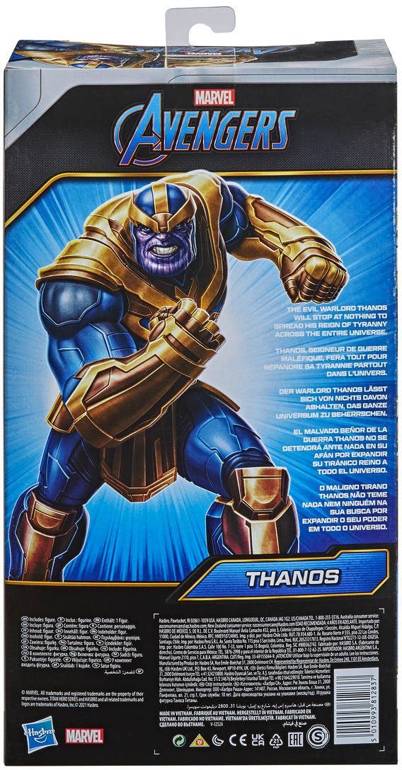 Hasbro Actionfigur Marvel Avengers Titan Hero Deluxe Thanos